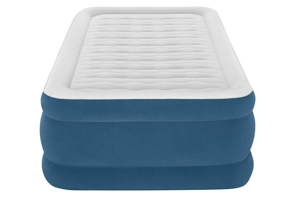 Luftbett Lennard 191x97x46 Cm Bis 150kg, Inkl. Pumpe - Dunkelblau/Grau, KONVENTIONELL, Kunststoff/Metall (191/97/46cm) - Bestway