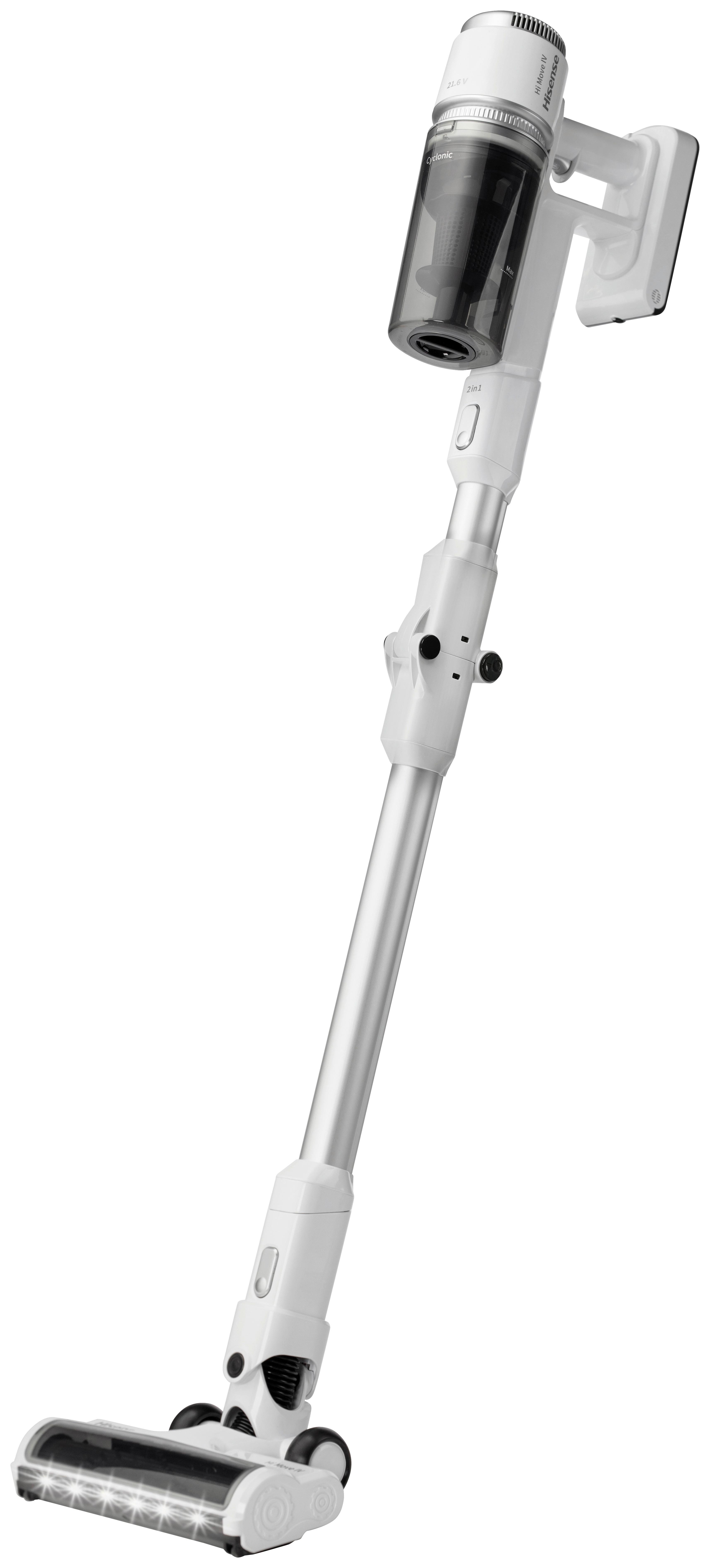 Akku-Handstaubsauger Weiß, 110w, 0,5 Liter - Weiß, Basics, Kunststoff/Metall (25/111,2/25,5cm) - Hisense