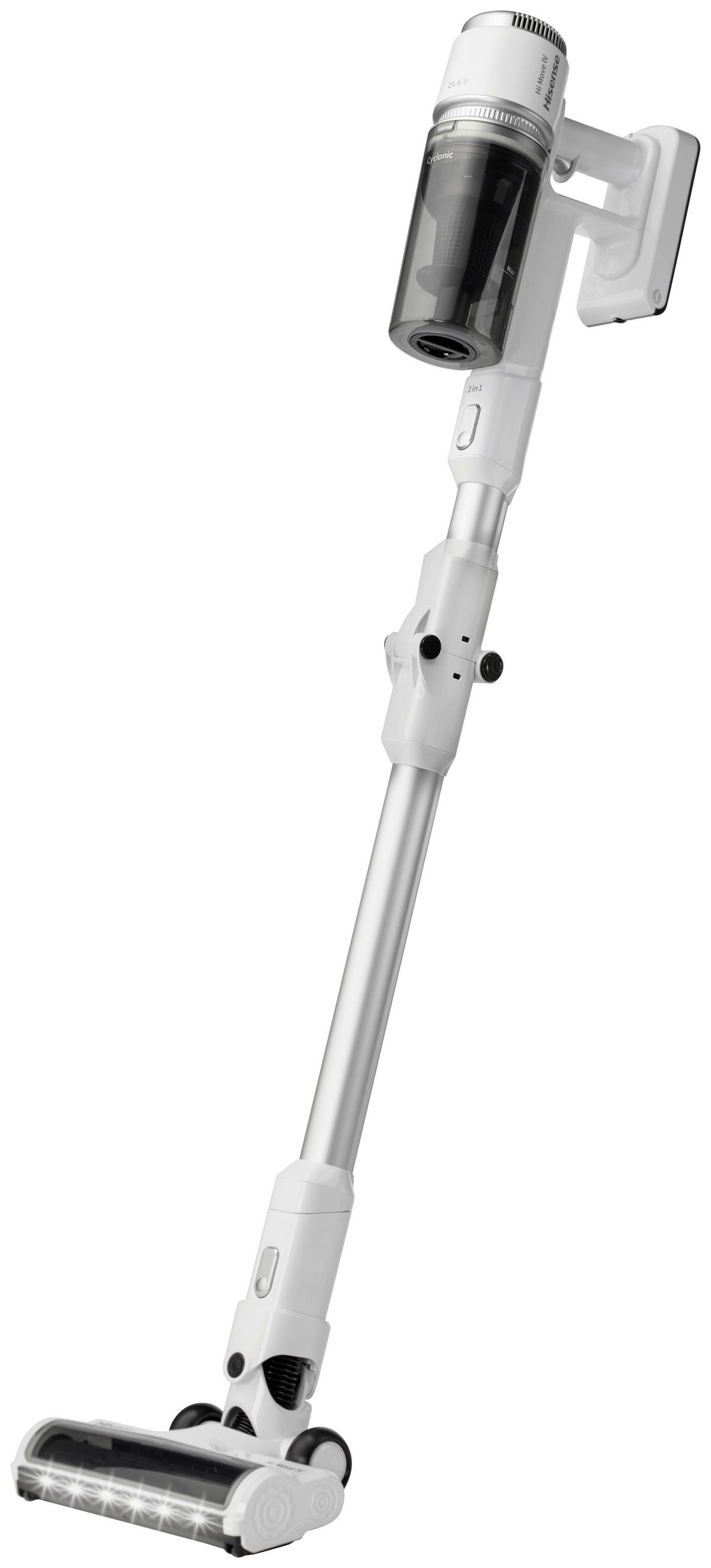 Akku-Handstaubsauger Weiß, 110w, 0,5 Liter - Weiß, Basics, Kunststoff/Metall (25/111,2/25,5cm) - Hisense