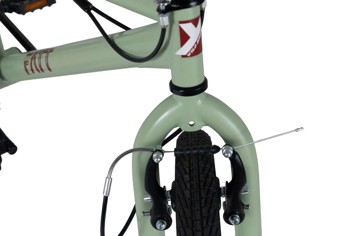BMX Freestyle 20'' FATT Grün - Grün, LIFESTYLE, Metall (25kg)