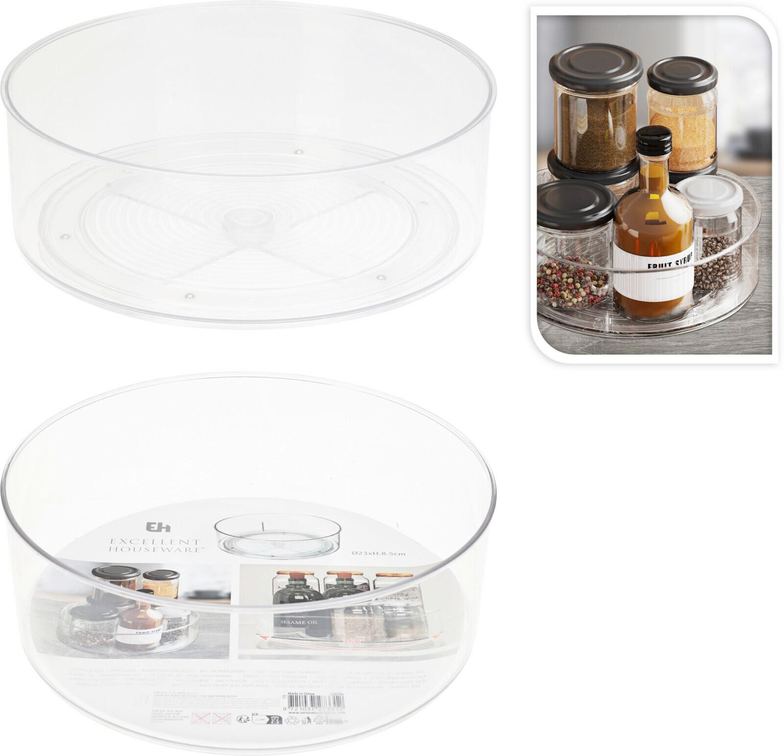 KÜHLSCHRANKBOX AMY - Transparent, Basics, Kunststoff (23/8.5cm)
