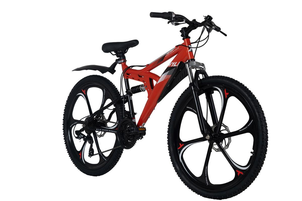 WYLD Mountainbike Fully Bliss orange 26'' - Orange, LIFESTYLE, Metall (25/140cm)