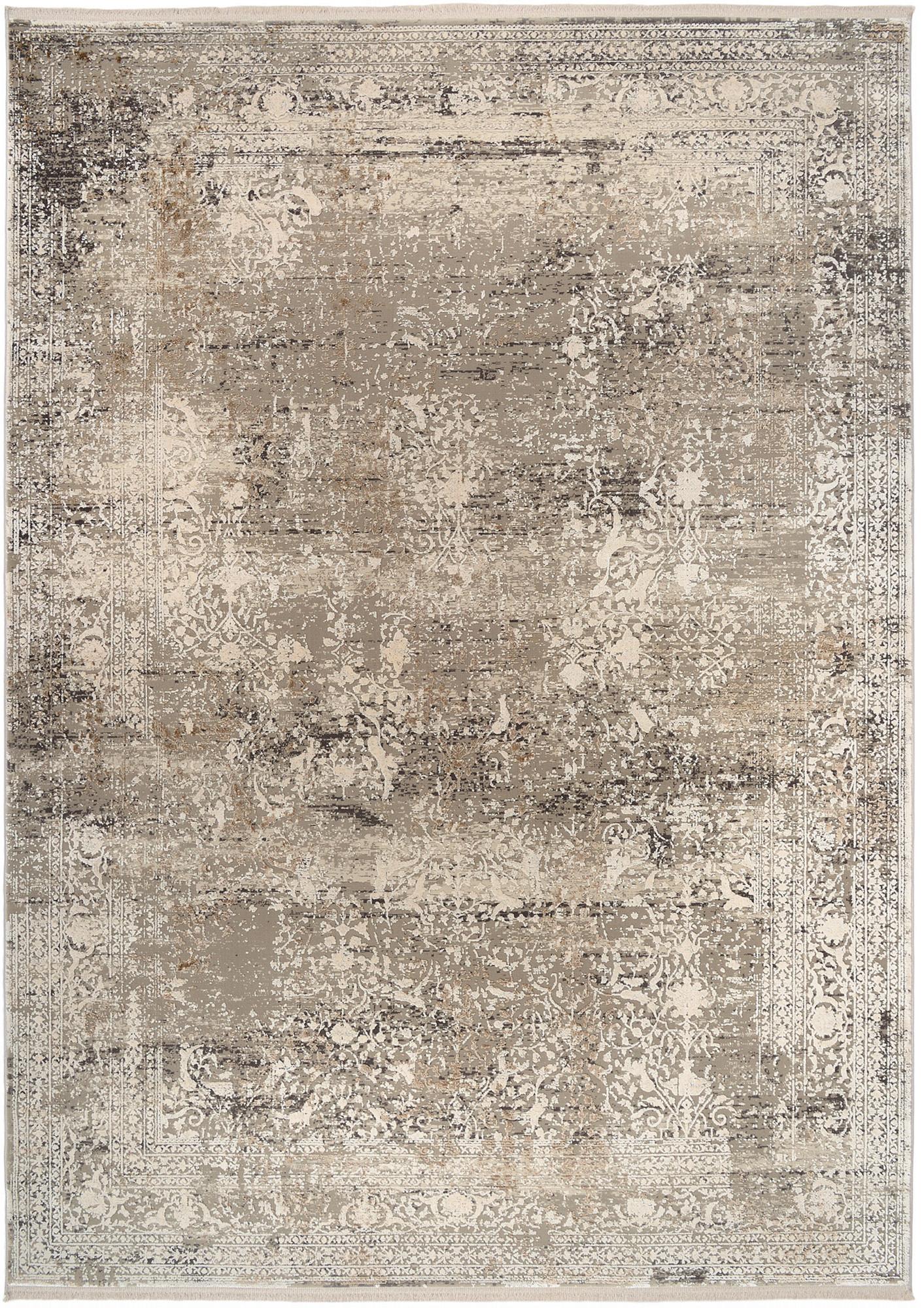 Webteppich Avignon Multicolor 200x250 cm - Goldfarben/Grau, Design, Textil (200/250cm) - Dieter Knoll