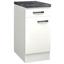 Küchenunterschrank Alba Us40 - Weiß, MODERN, Holzwerkstoff (40/86/60cm) Küchenunterschrank Alba Us40 - Weiß, MODERN, Holzwerkstoff (40/86/60cm)