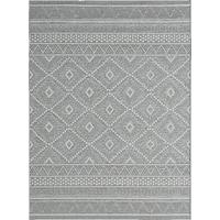 KOBEREC TKANÝ NA PLOCHO Ottawa 2, 120/170cm, šedá - šedá, Basics, textil (120/170cm) - Mömax