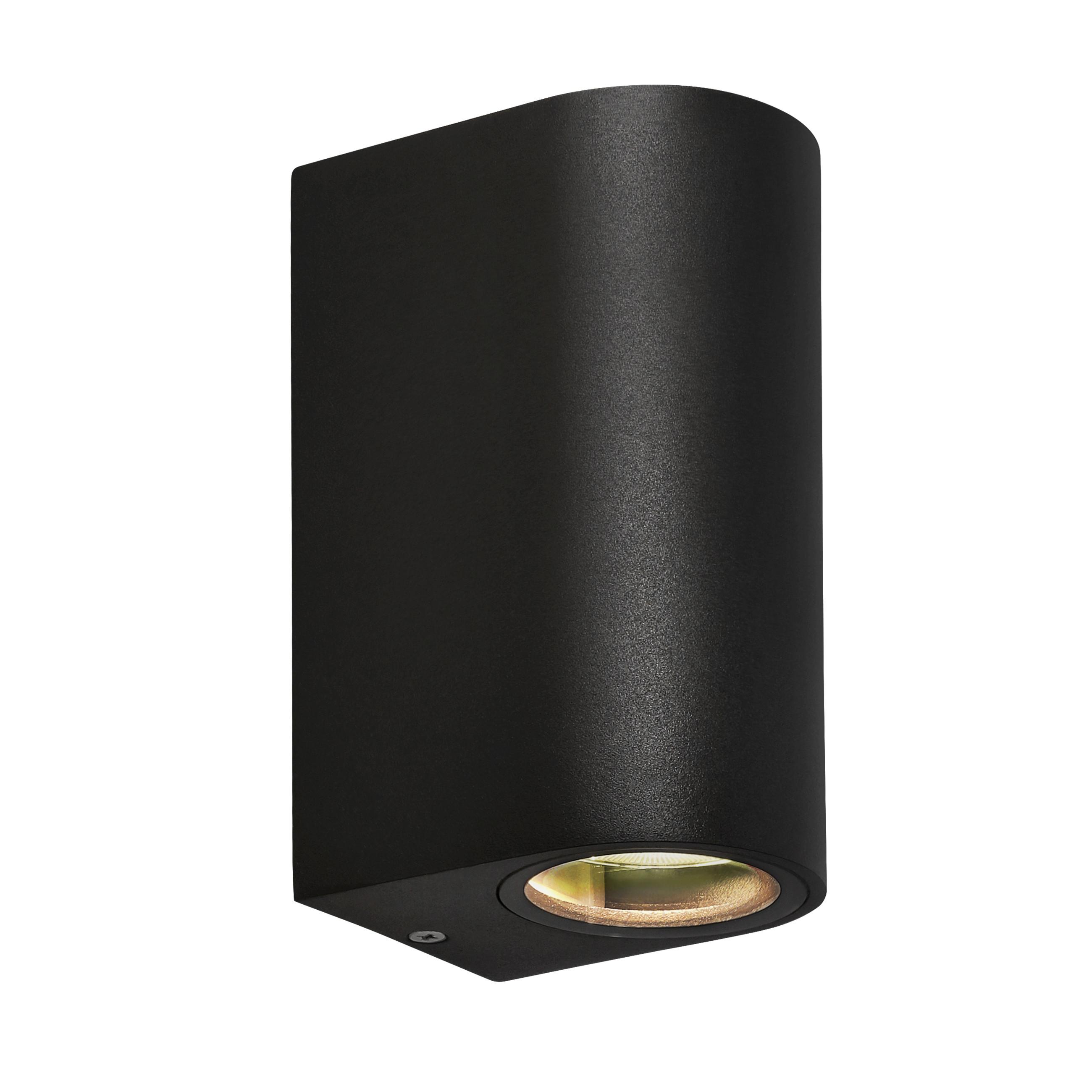 Außenwandleuchte 22-32294 Lobelia - Schwarz, Design, Metall (6.5/9/15cm)