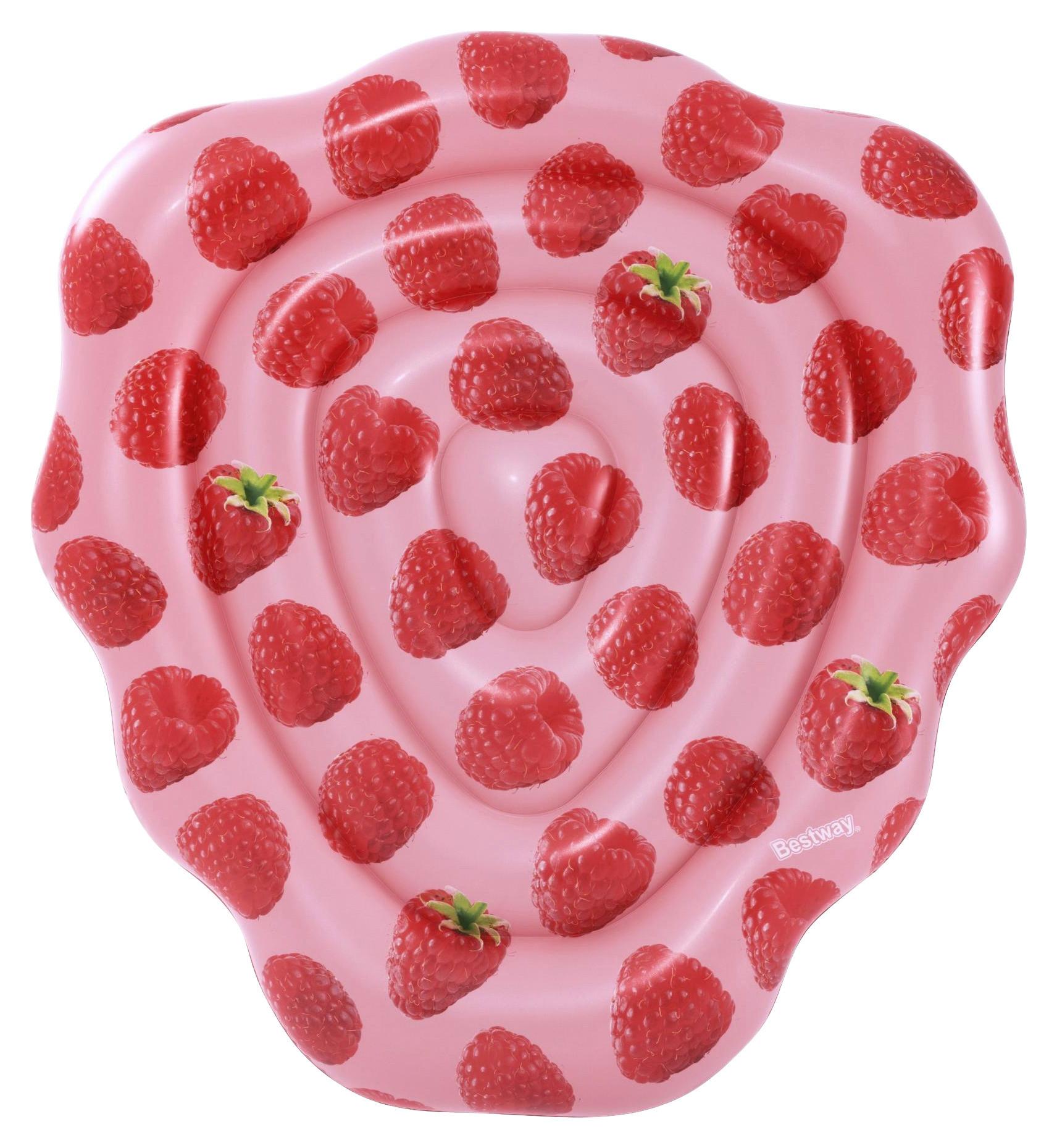 Luftmatratze BxL: 140x152 cm Bis 90 Kg Belastbar - Rot/Rosa, MODERN, Kunststoff (152/140/25cm) - Bestway
