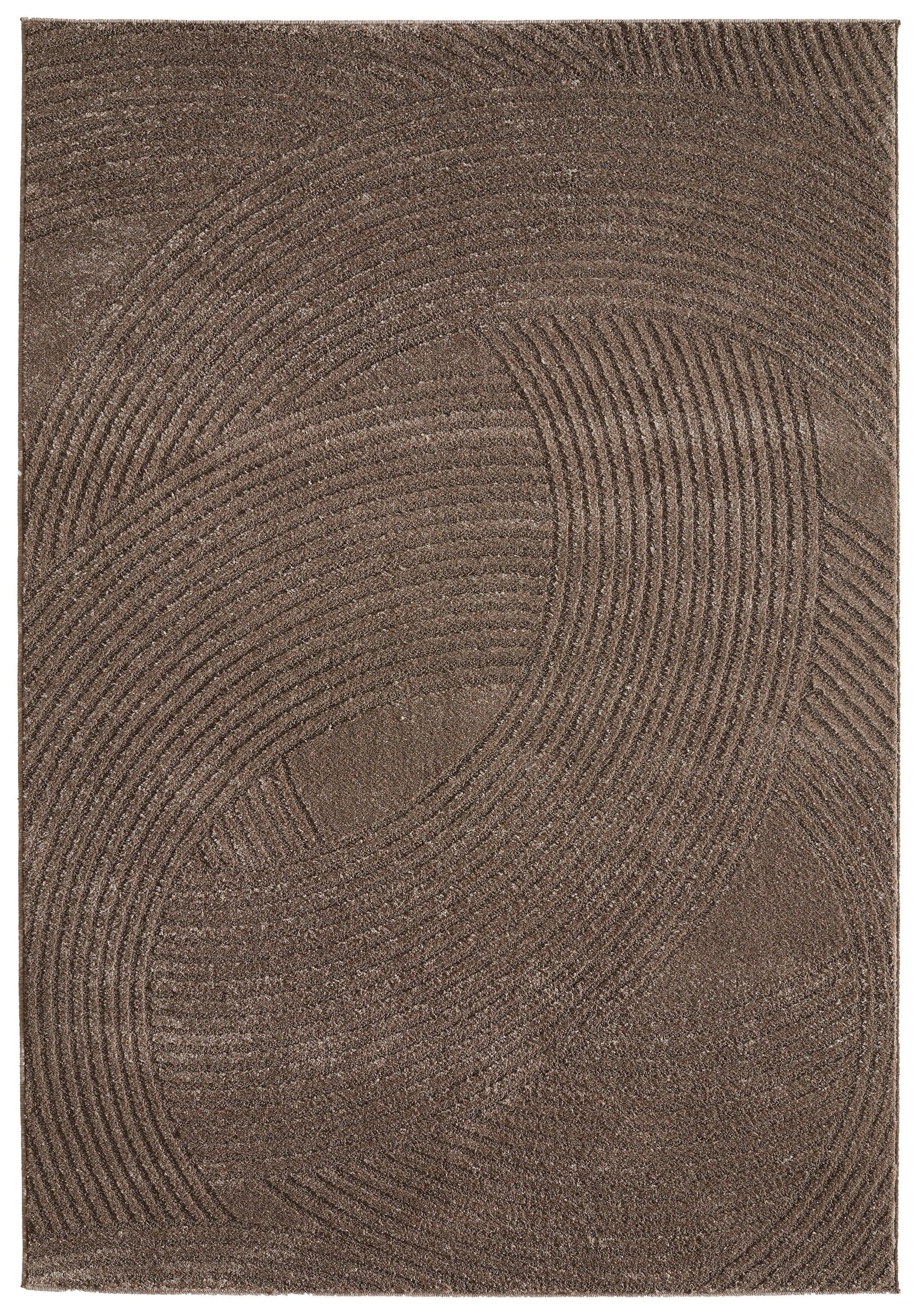 Webteppich Taupe Umbra 80x150 cm - Taupe, ROMANTIK / LANDHAUS, Textil (80/150cm) - James Wood