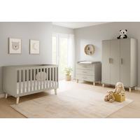 BABYZIMMER TAMI - Eichefarben/Beige, Basics, Holzwerkstoff - Pinolino