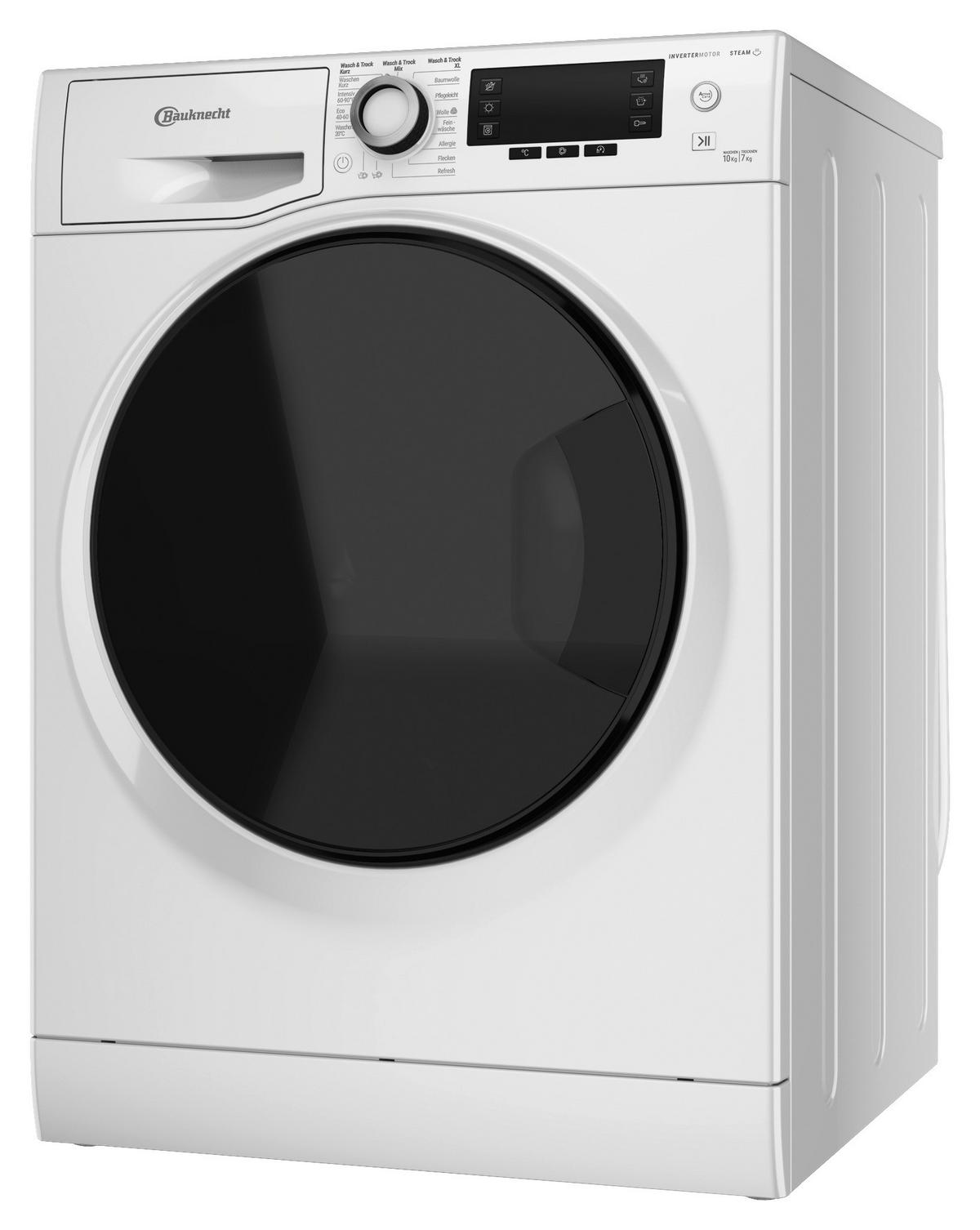 Waschtrockner Watk Sense 107s 52 N - Weiß, Trend (59,5/85/60,5cm) - Bauknecht