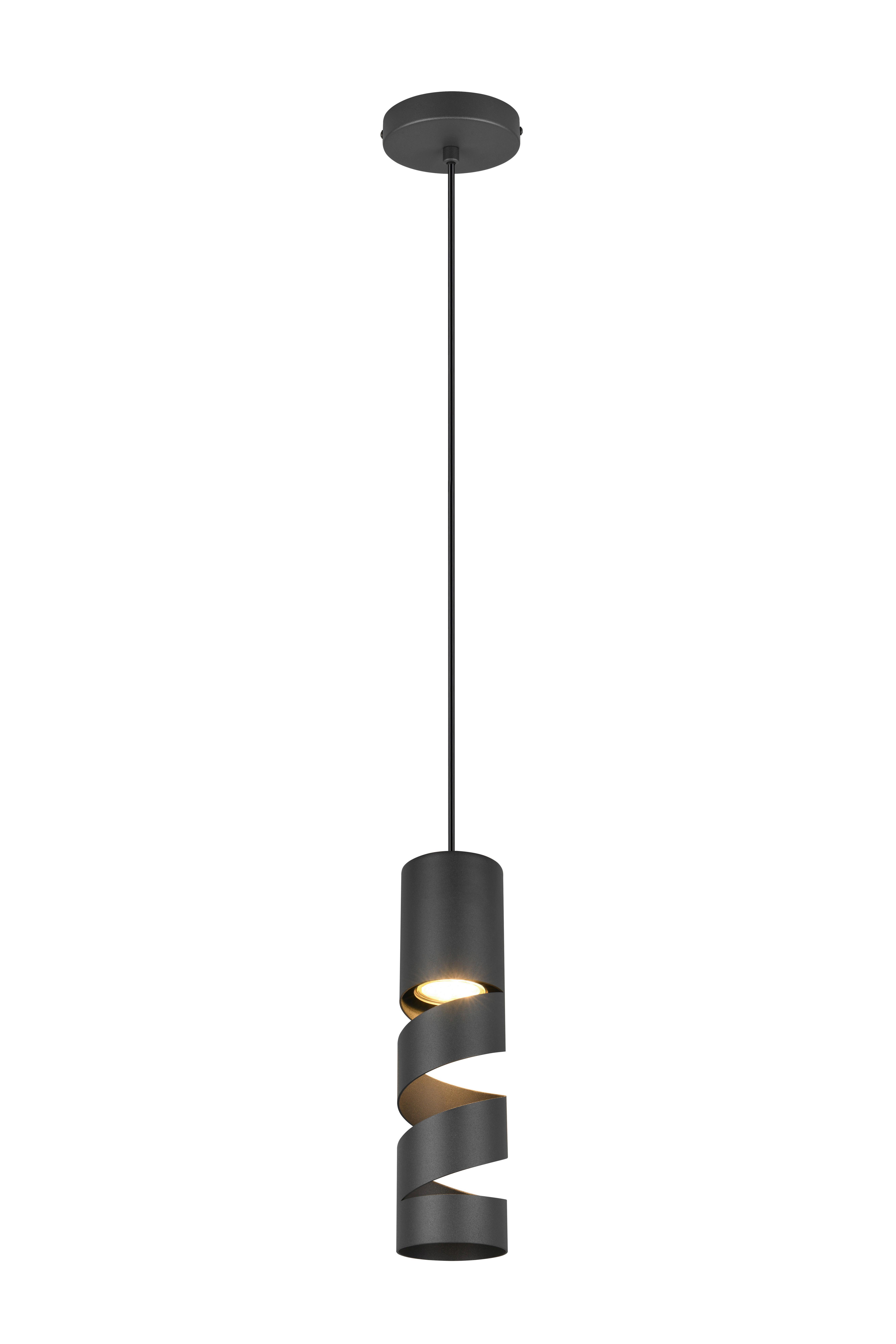 Pendelleuchte 364000132 Stream - Schwarz, Design, Metall (12/150cm) - Trio Leuchten