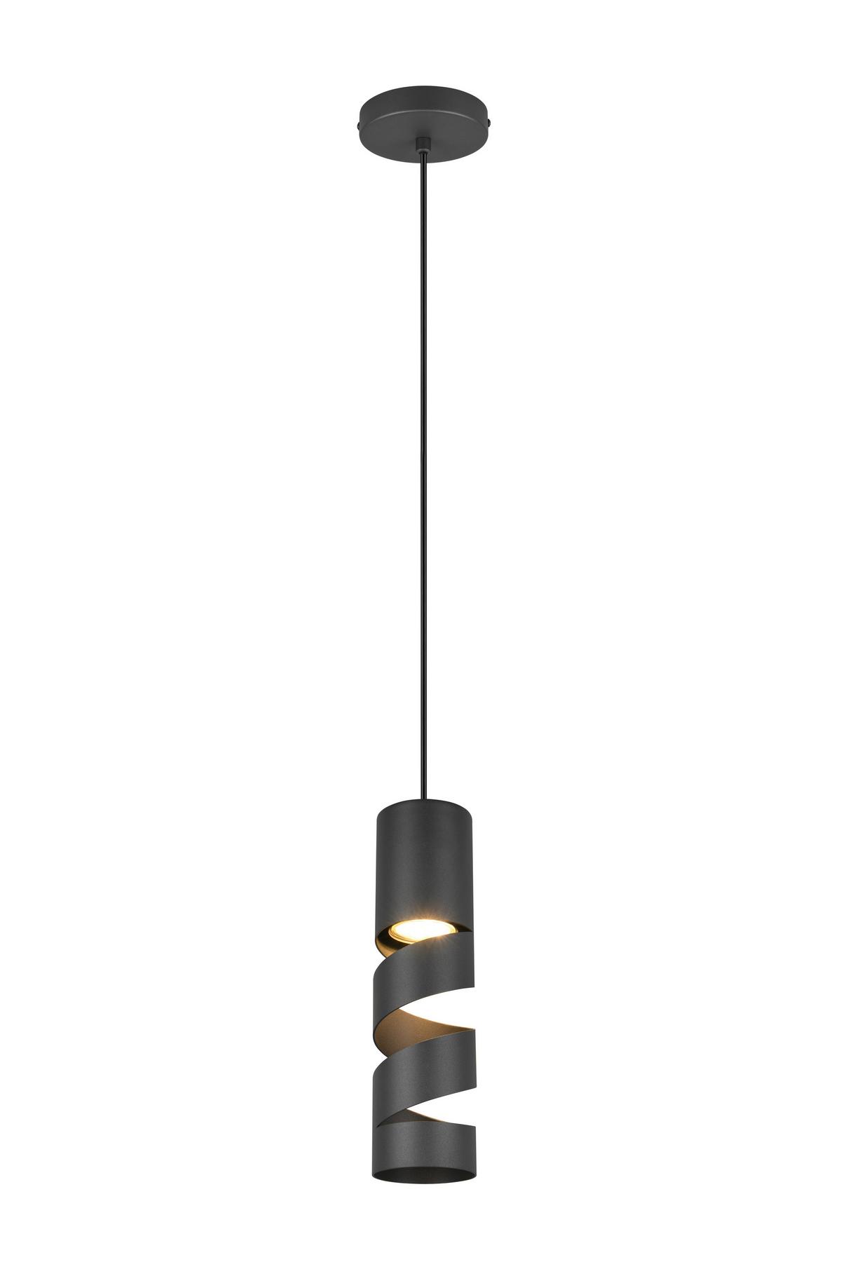 Pendelleuchte 364000132 Stream - Schwarz, Design, Metall (12/150cm) - Trio Leuchten