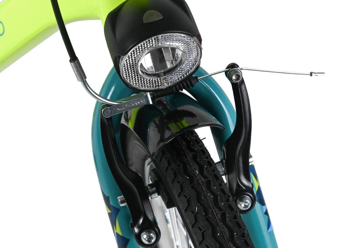 Dacapo Kinderfahrrad Boby Gelb - Gelb, Basics, Metall (25/140/60cm)