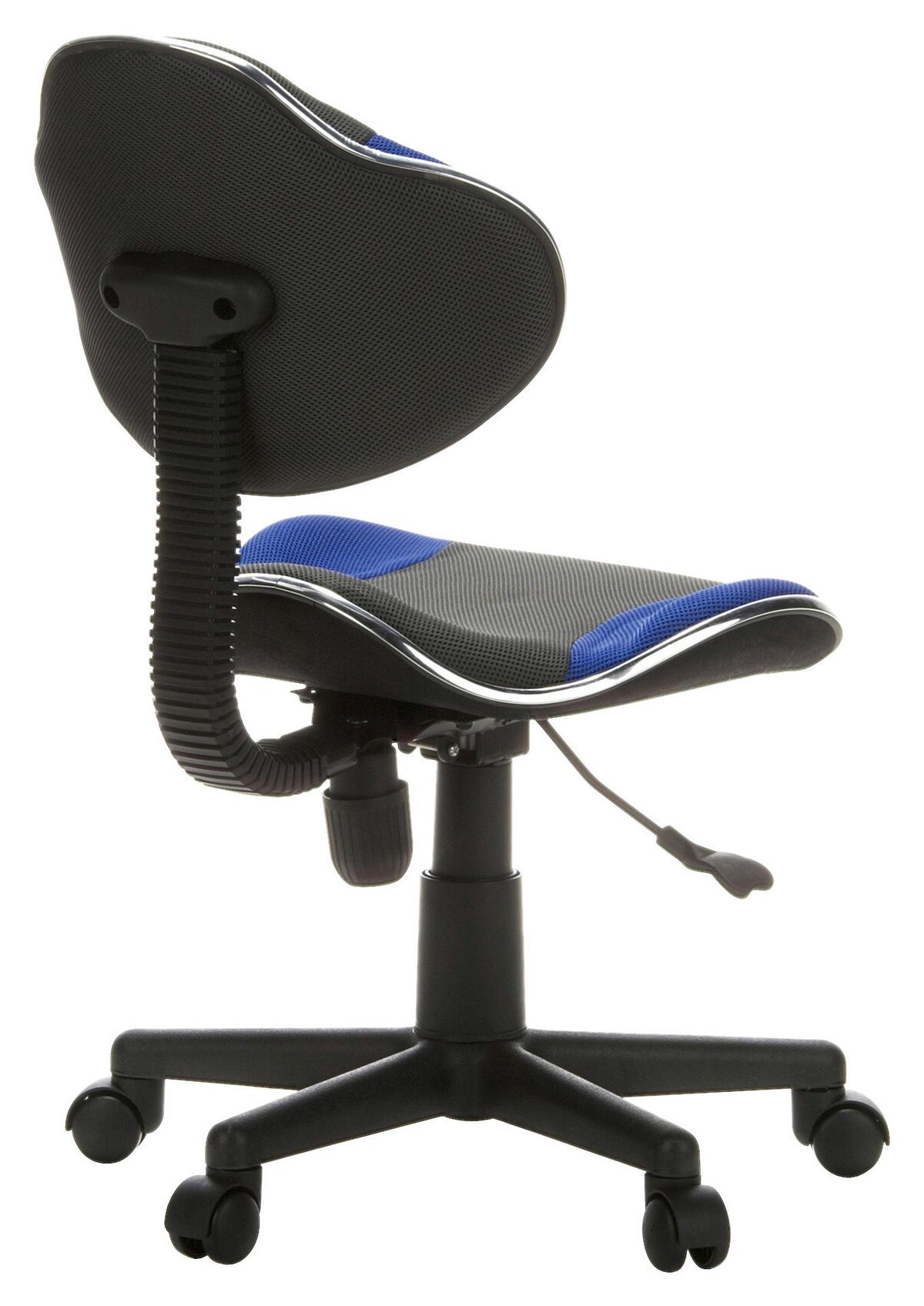 Jugenddrehstuhl Kiddy Gti 2 Blau/Grau - Blau/Grau, Basics, Kunststoff (45/86-101/42cm) - MID.YOU