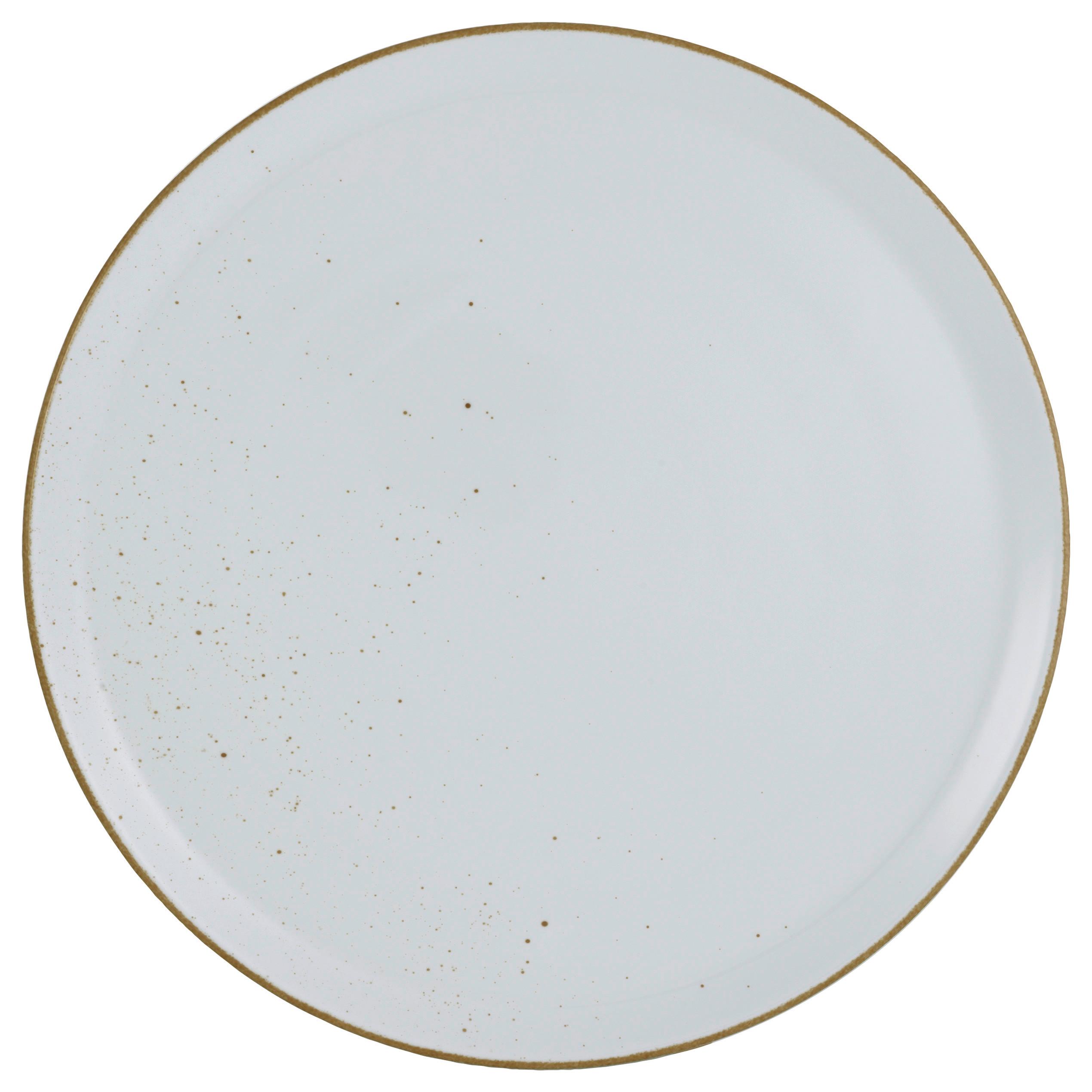 Talíř Na Pizzu Capri, Ø: 33cm - bílá, Moderní, keramika (33/33/2cm) - Premium Living