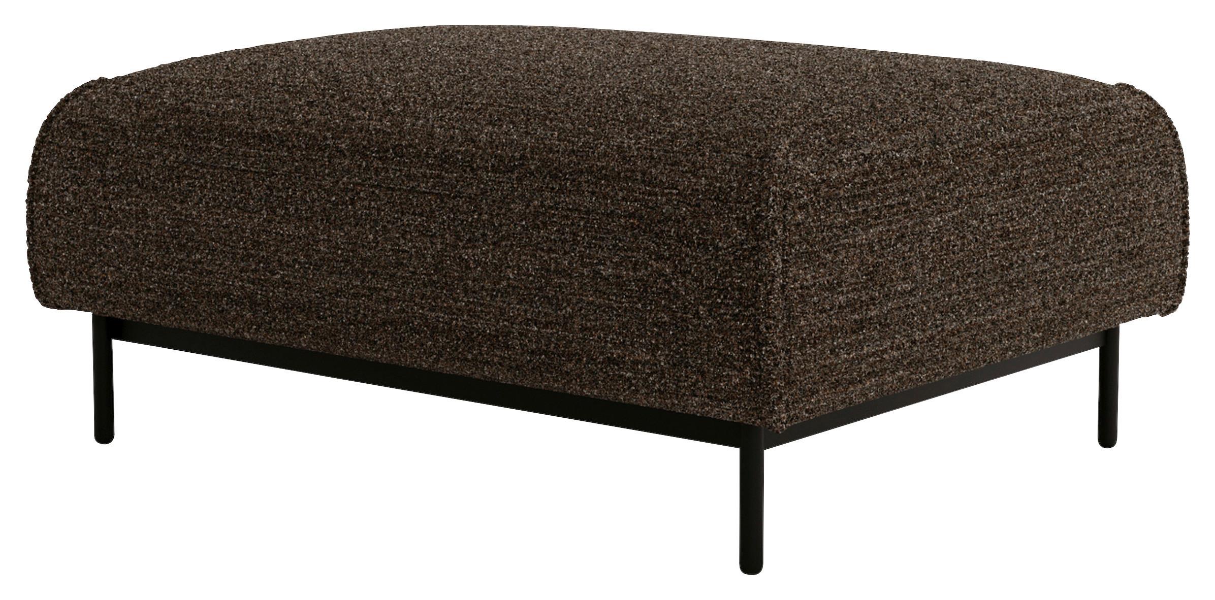 Bueno Schwarz Dunkelbraun B: 100 cm - Dunkelbraun/Schwarz, Design, Textil (100/42/97cm) - Livetastic