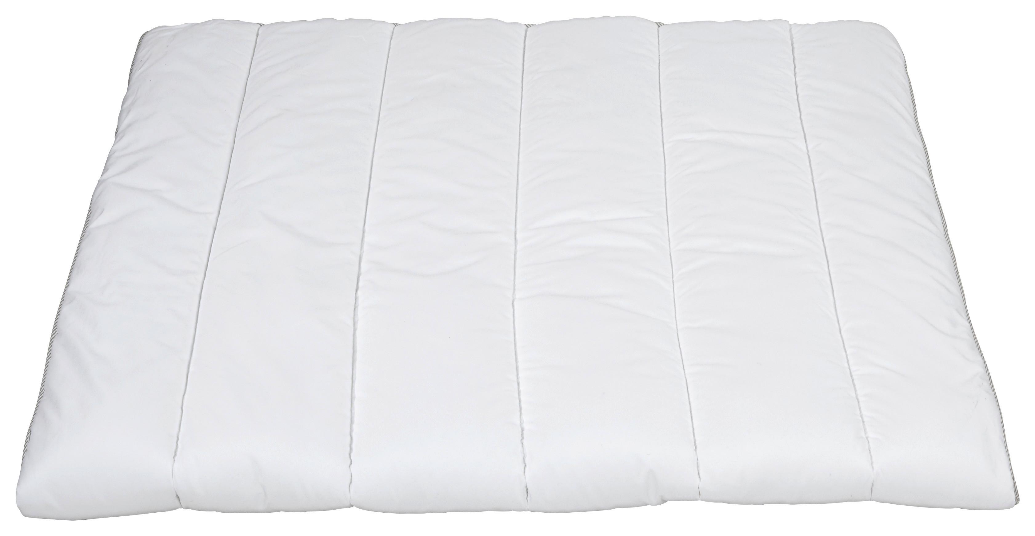Steppdecke Sanitized Warm 140x200 cm, Waschbar 95° - Weiß, Basics, Textil (140/200cm) - Ele