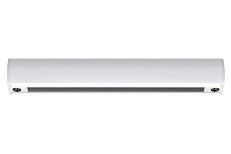 Schienensystem Urail 95498 in Weiß L: 10 cm - Weiß, Design, Metall (10cm) - Paulmann
