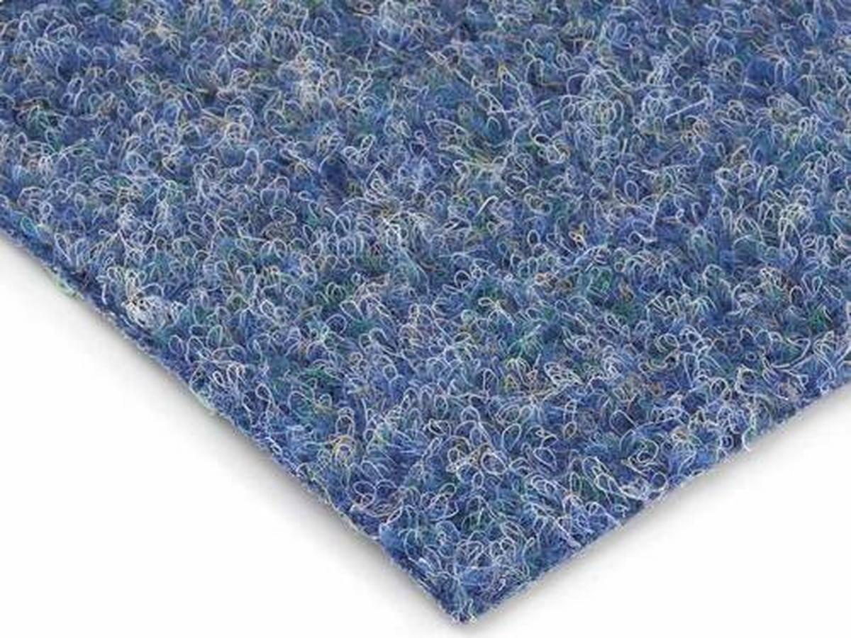 Rasenteppich Georgia Blau - Blau, Basics, Textil (133/100cm)