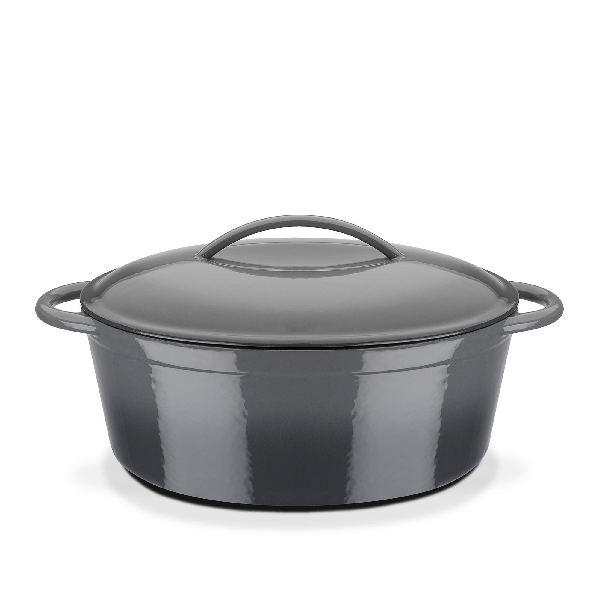 Bräter Grey Shadow Grau, LxBxH: 33x25x13 cm - Grau, Basics, Metall (33/25/13cm) - GSW