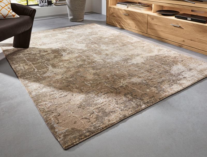 Orientalischer Webteppich Beige 200x300 cm - Beige, Design, Textil (200/300cm) - Musterring
