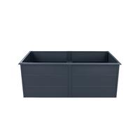 Hochbeet Primus XL - Anthrazit, KONVENTIONELL, Metall (100/200/77cm)