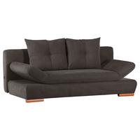 Schlafsofa Canja - Schlammfarben/Buchefarben, Design, Textil (200/75/92cm) - Livetastic