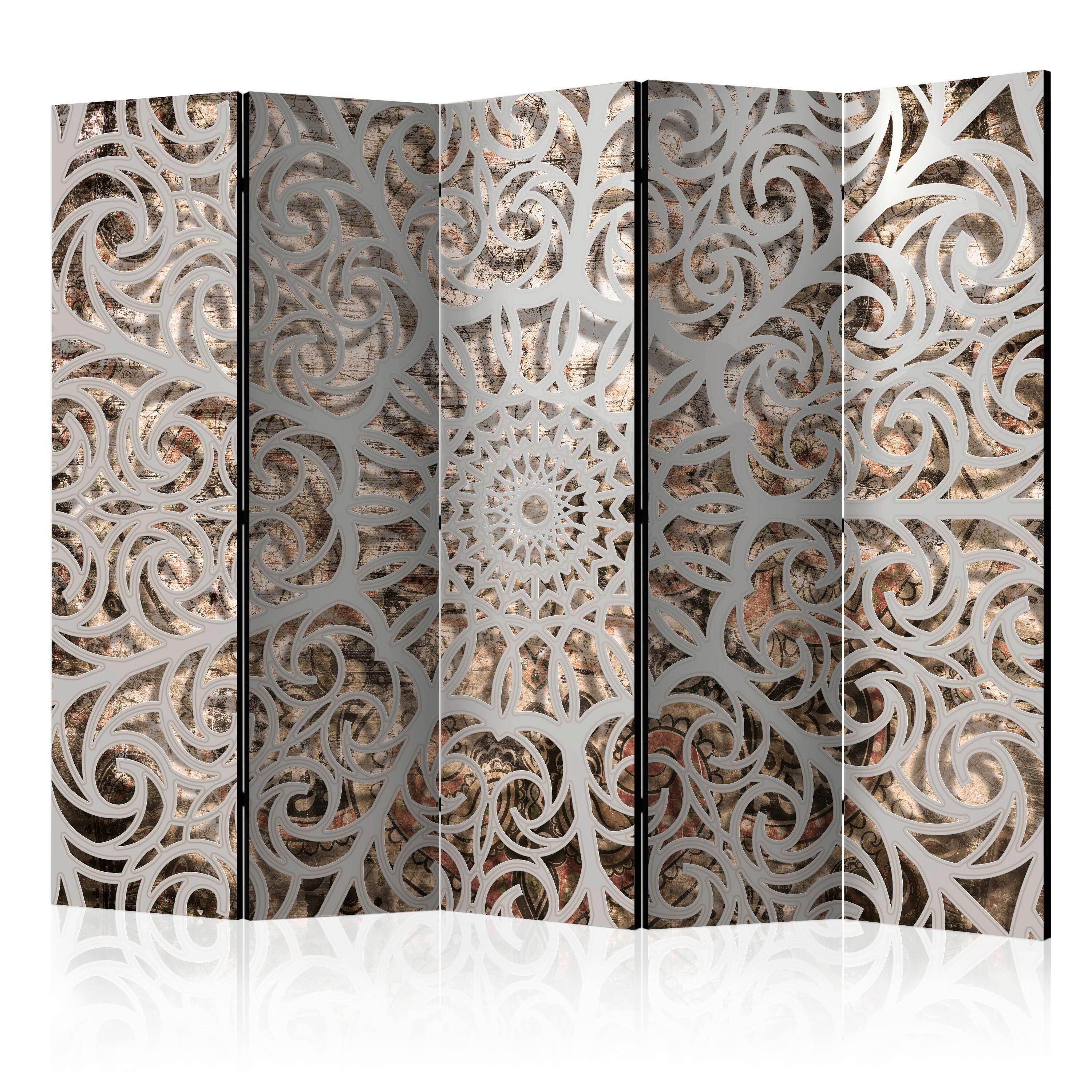Paravent Braun Beige B: 225 Cm
