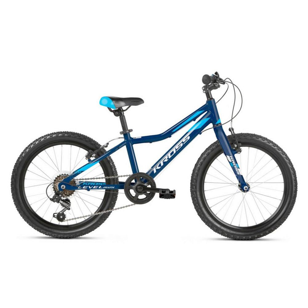 Kinderfahrrad Kross Level Mini 3.0 Light - Blau, KONVENTIONELL, Metall (70/45/80cm)
