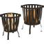 Kozub Freddy - čierna, kov (48cm) - Mömax modern living Kozub Freddy - čierna, kov (48cm) - Mömax modern living