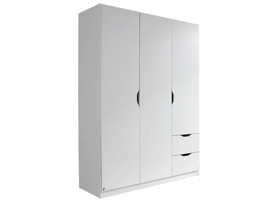 Skriňa Freising - biela, Moderný, kompozitné drevo (136/197/54cm) Skriňa Freising - biela, Moderný, kompozitné drevo (136/197/54cm)