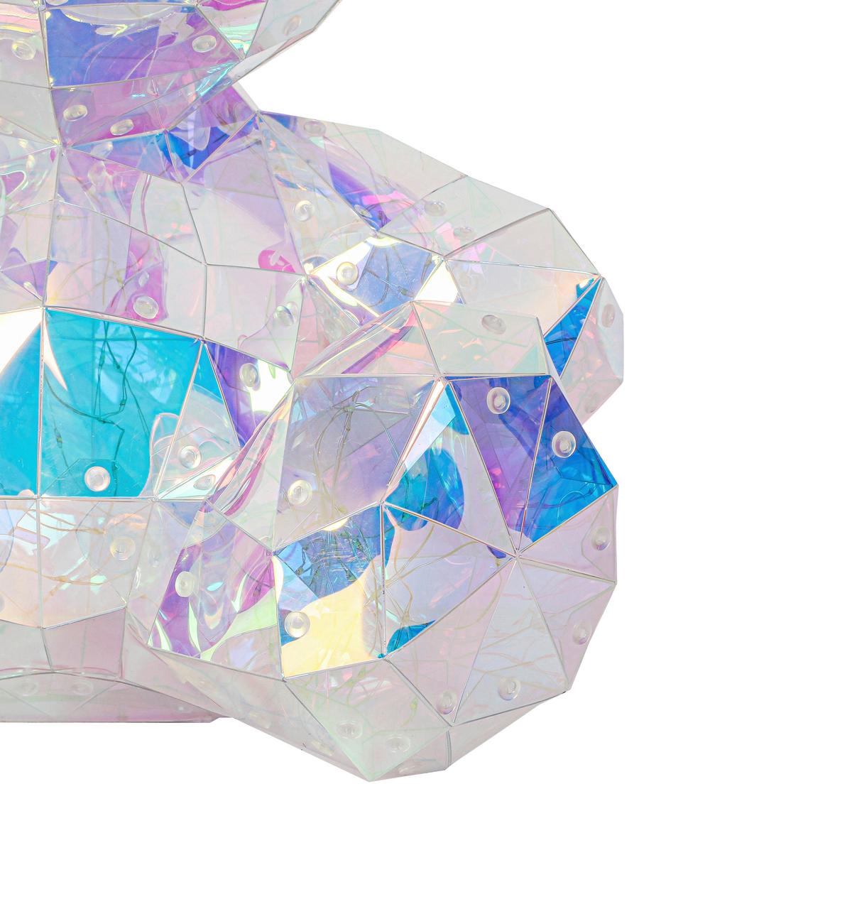 Led-dekoleuchte Joshua - Transparent, MODERN, Kunststoff (20cm) - BUNINO