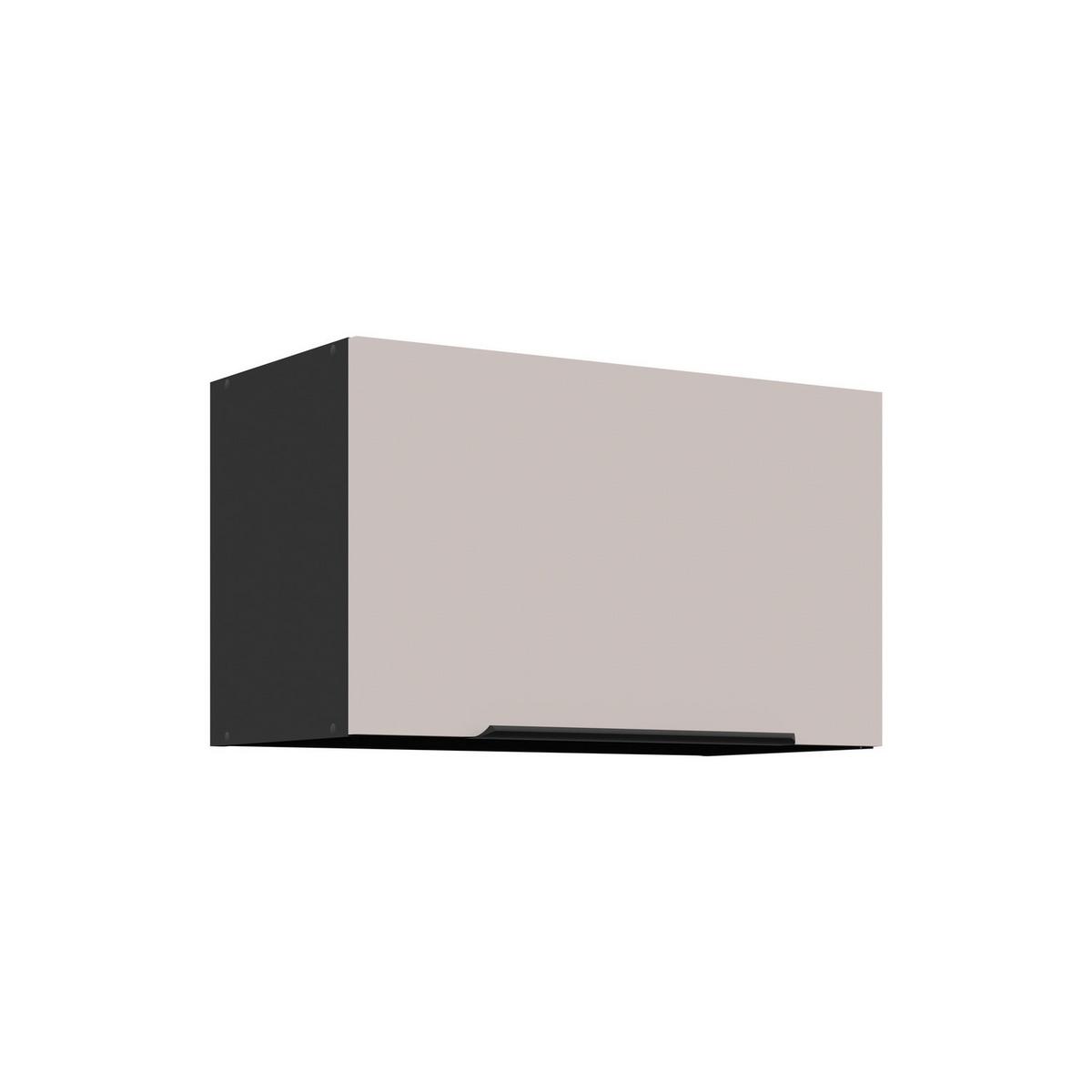 Konyhai Faliszekrény Arona 60/36cm - bézs/fekete, Modern, faalapú anyag (60/36/31cm)