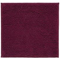 WC-Vorleger Anke Lila 45x50 cm Waschbar - Lila, MODERN, Textil (45/50cm) - Luca Bessoni
