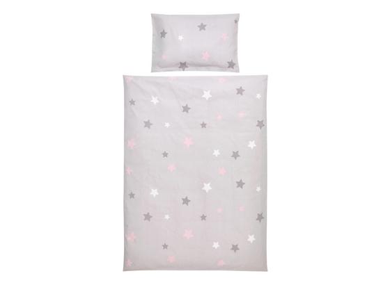 Povlečení Dětské Scarlett -ext- - šedá/růžová, textil - Mömax modern living Povlečení Dětské Scarlett -ext- - šedá/růžová, textil - Mömax modern living