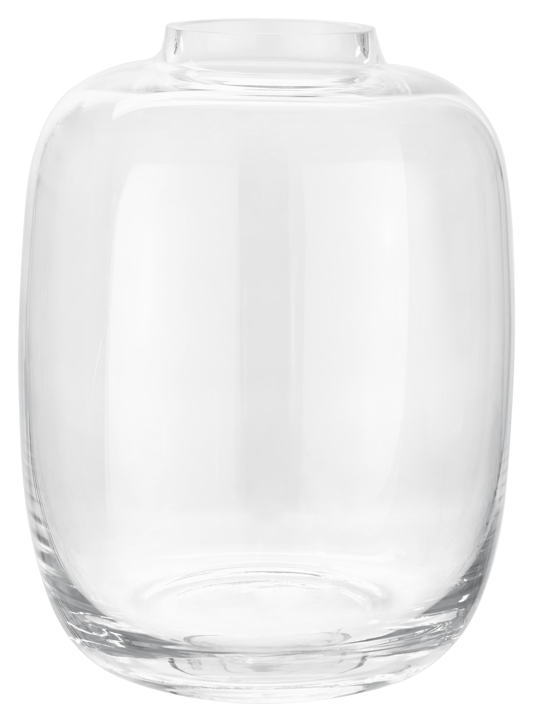 Váza Lana, Ø/v: 12/15cm - číre, Romantický / Vidiecky, sklo (12/15cm) - Premium Living