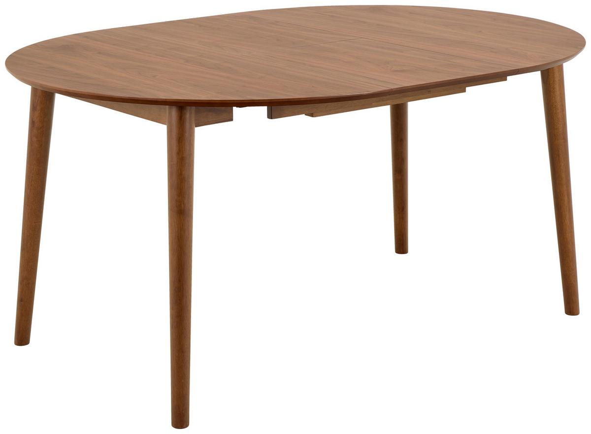 Výsuvný stůl MONTREUX 115-154x75cm - barvy vlašských ořechů, Basics, dřevo (115-154/75/115cm) - MID.YOU