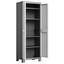Geräteschrank Kunststoff Logico Hoch - Hellgrau/Schwarz, KONVENTIONELL, Kunststoff (65/182/45cm) - Keter Geräteschrank Kunststoff Logico Hoch - Hellgrau/Schwarz, KONVENTIONELL, Kunststoff (65/182/45cm) - Keter