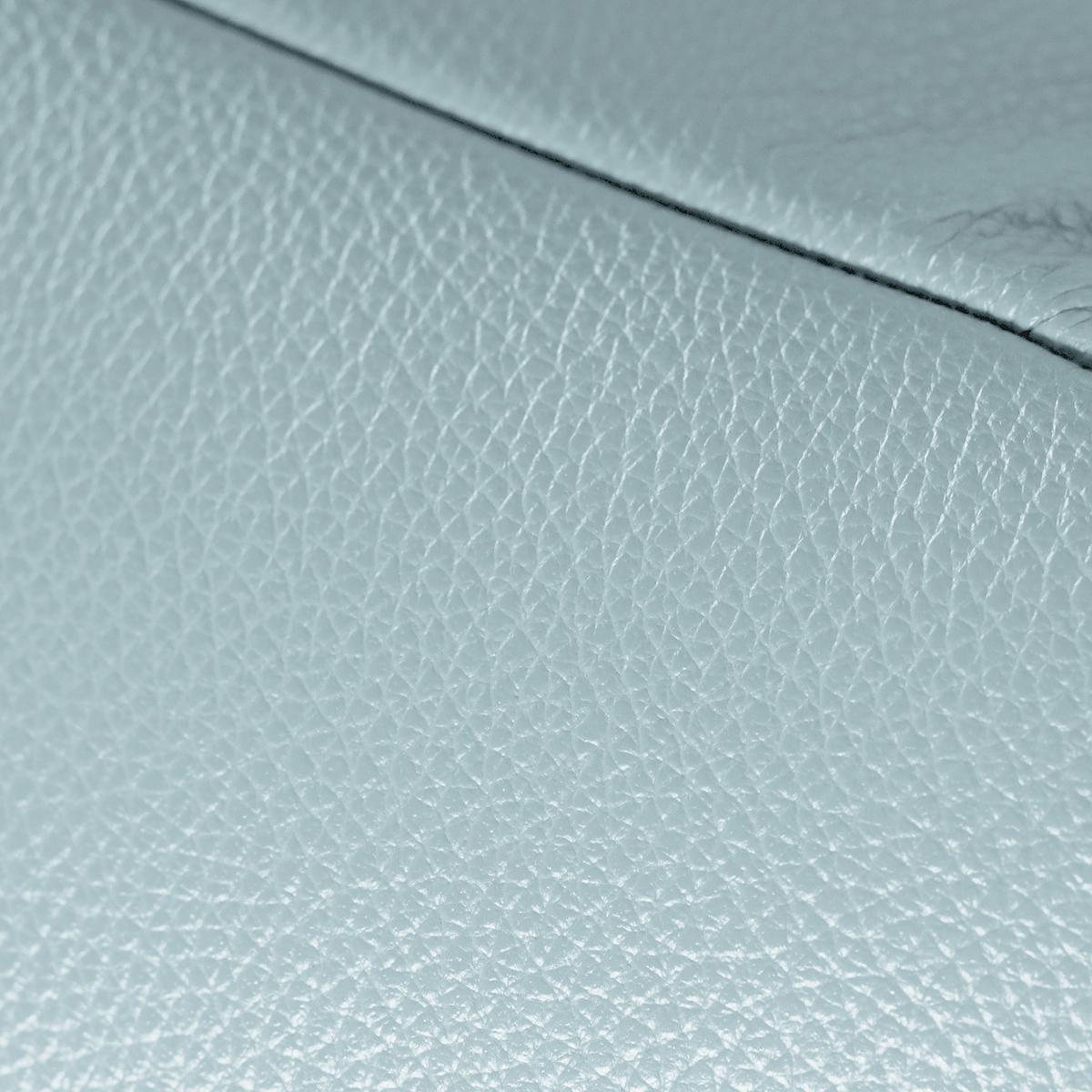 Relaxliege Swing Black Blaugrau B: 65 Cm - Blaugrau/Schwarz, Design, Leder (65/65-95/171cm) - Livetastic