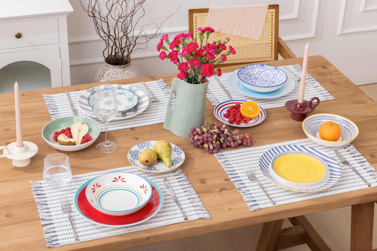 Dessertteller Elena - Türkis/Blau, MODERN, Keramik (20cm) - Luca Bessoni