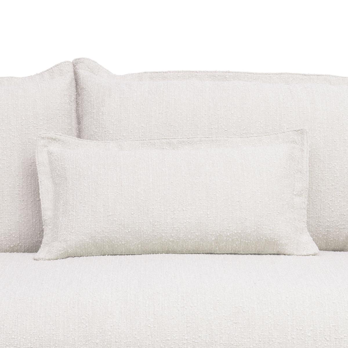 Sofa Toscana - Weiß, Trend, Textil (195/82/98cm) - Livetastic