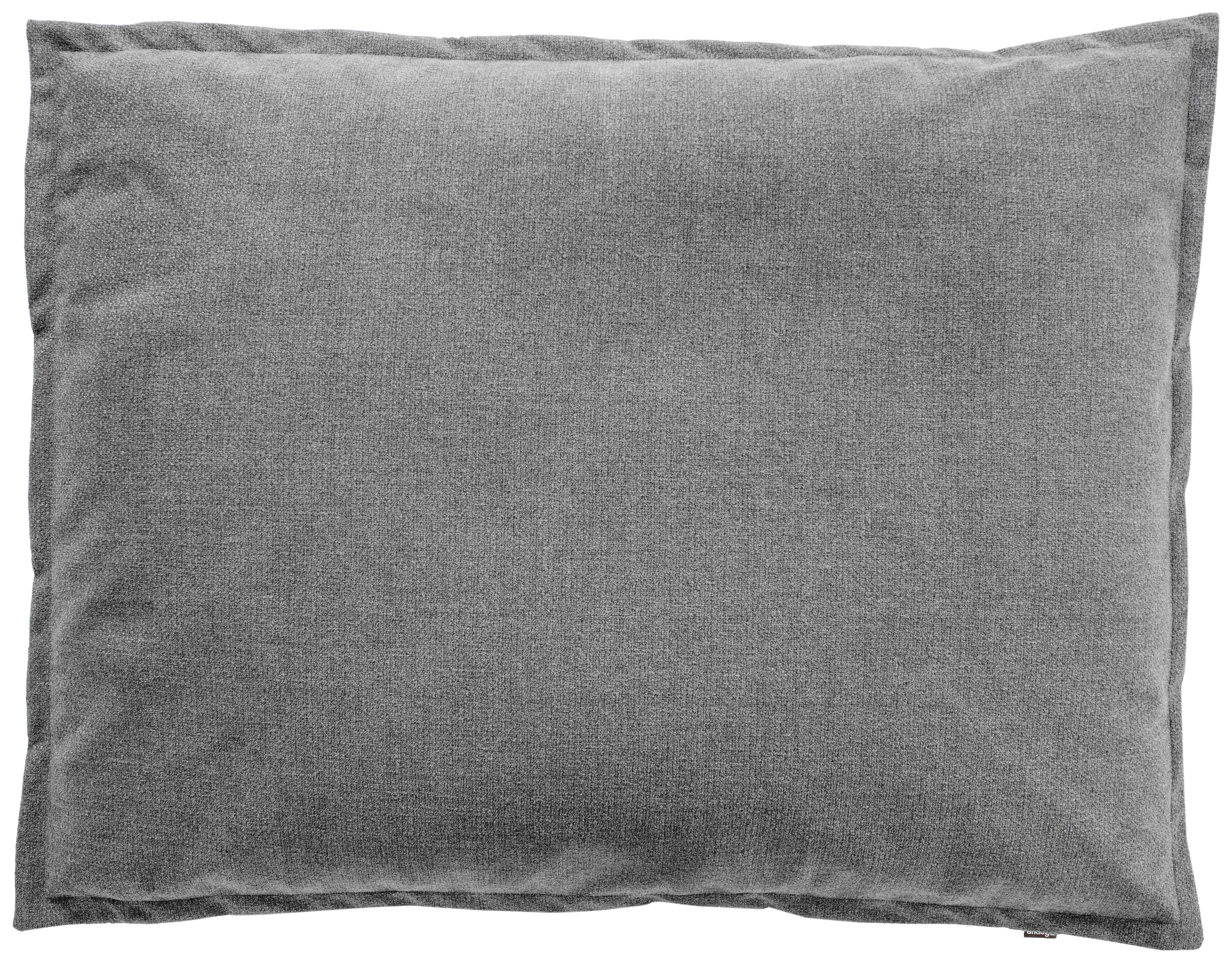 Sitzsack B52 XL Grau Indoor, Rechteckig, Styropor-Füllung - Grau, MODERN, Textil (130/40/170cm) - Ondega