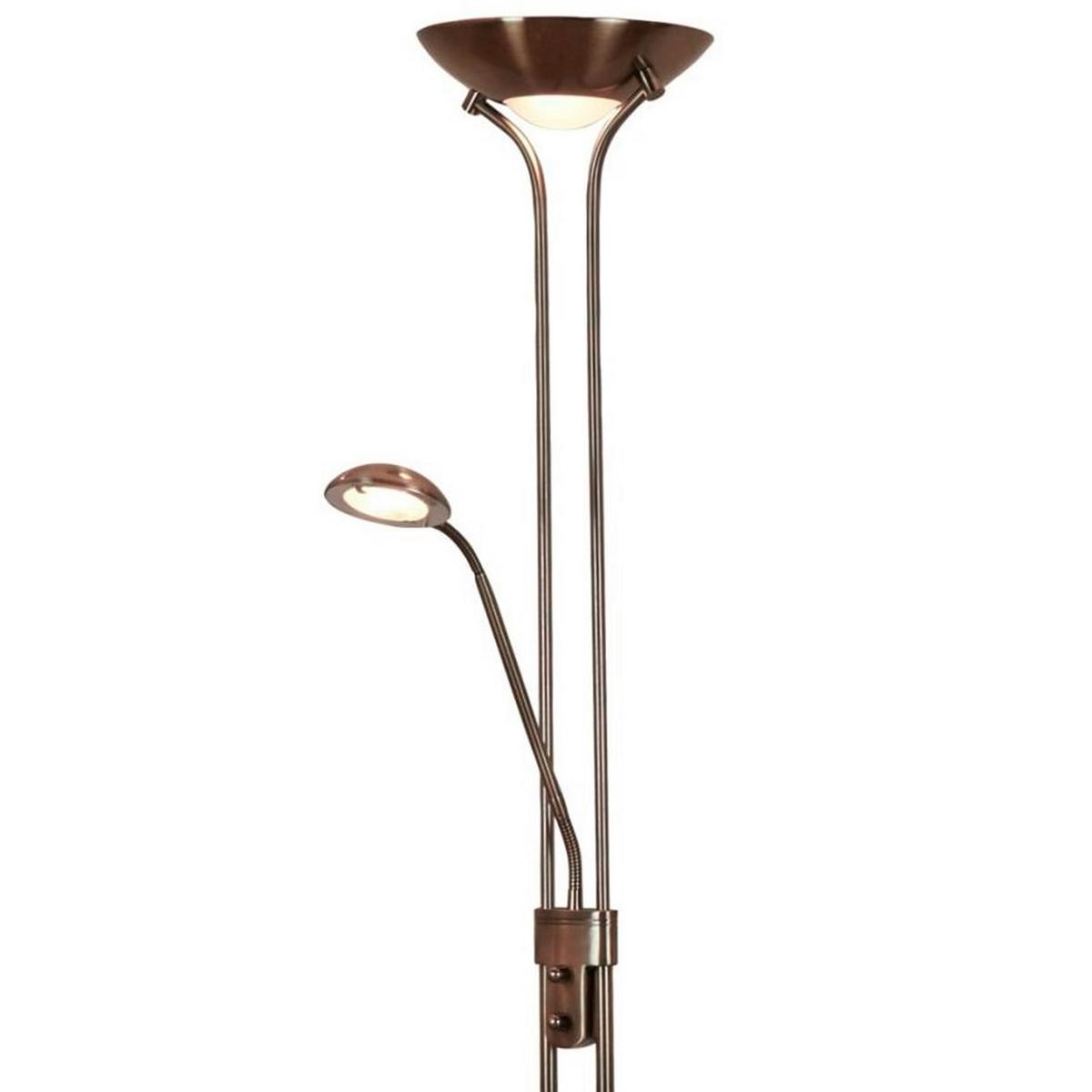 Led-deckenfluter Eu5430ab - Messingfarben, Basics, Glas/Kunststoff (25.4/180cm)
