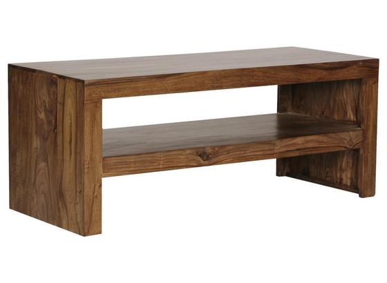 Couchtisch Mumbai L: ca. 110 cm - Sheeshamfarben, Design, Holz (110/45/45cm) - Carryhome Couchtisch Mumbai L: ca. 110 cm - Sheeshamfarben, Design, Holz (110/45/45cm) - Carryhome