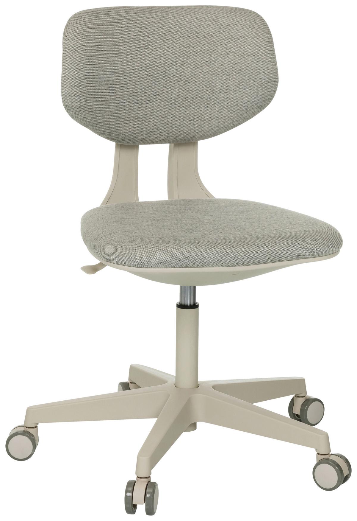 Jugenddrehstuhl Kid Classic Grau B: 51 cm - Grauweiß/Grau, MODERN, Kunststoff/Textil (51/72 - 87/51cm) - MID.YOU