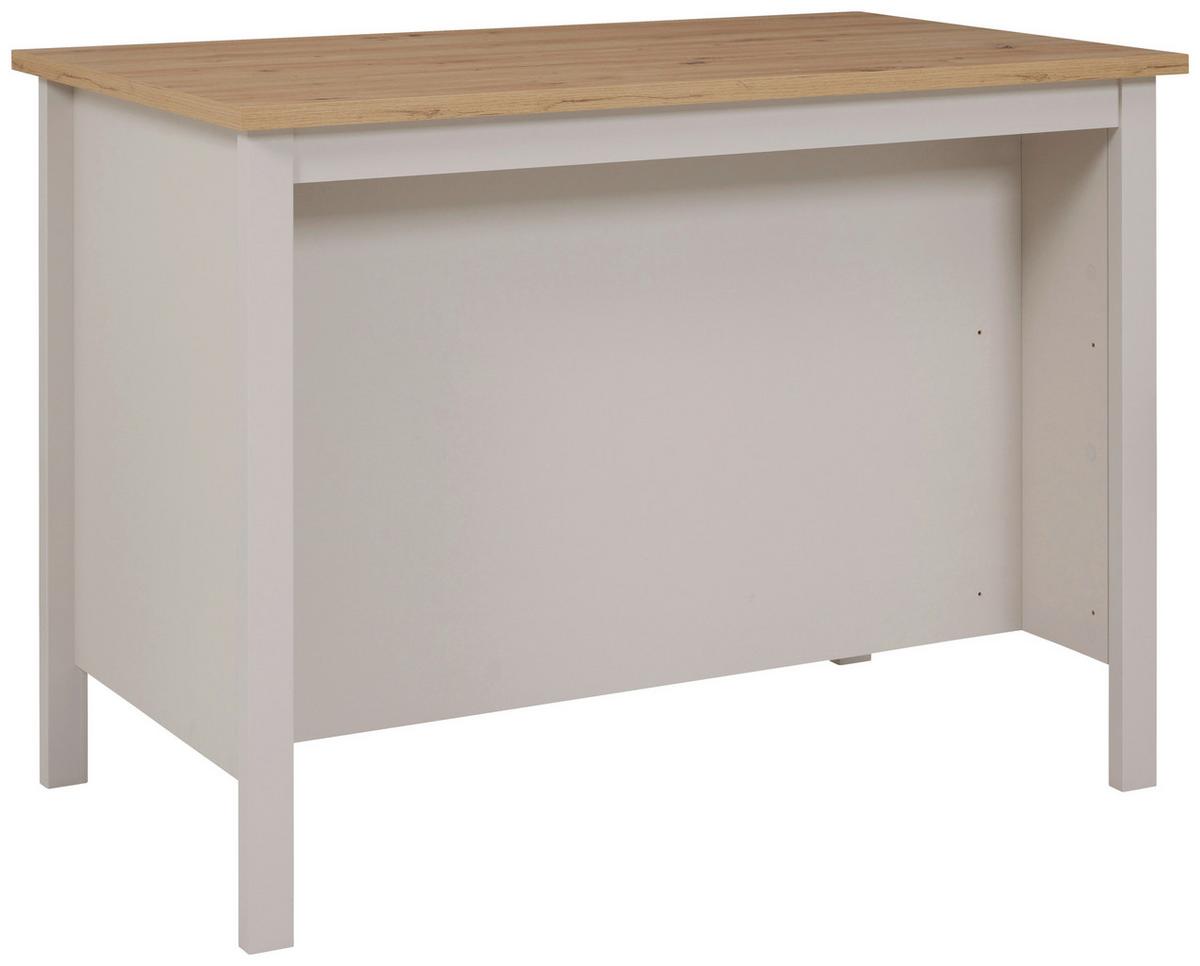 Kücheninsel Sardegna - Kaschmir/Eiche Artisan, ROMANTIK / LANDHAUS, Holzwerkstoff (124/91,5/75cm)