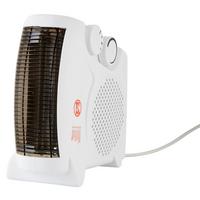 Infrarotstrahler Heizlüfter 2000 W Weiß - Weiß, Basics, Kunststoff/Metall (25/25/12cm)