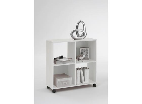 Regál Sprint - biela, Moderný, umelá hmota/kompozitné drevo (72/78/33cm) Regál Sprint - biela, Moderný, umelá hmota/kompozitné drevo (72/78/33cm)