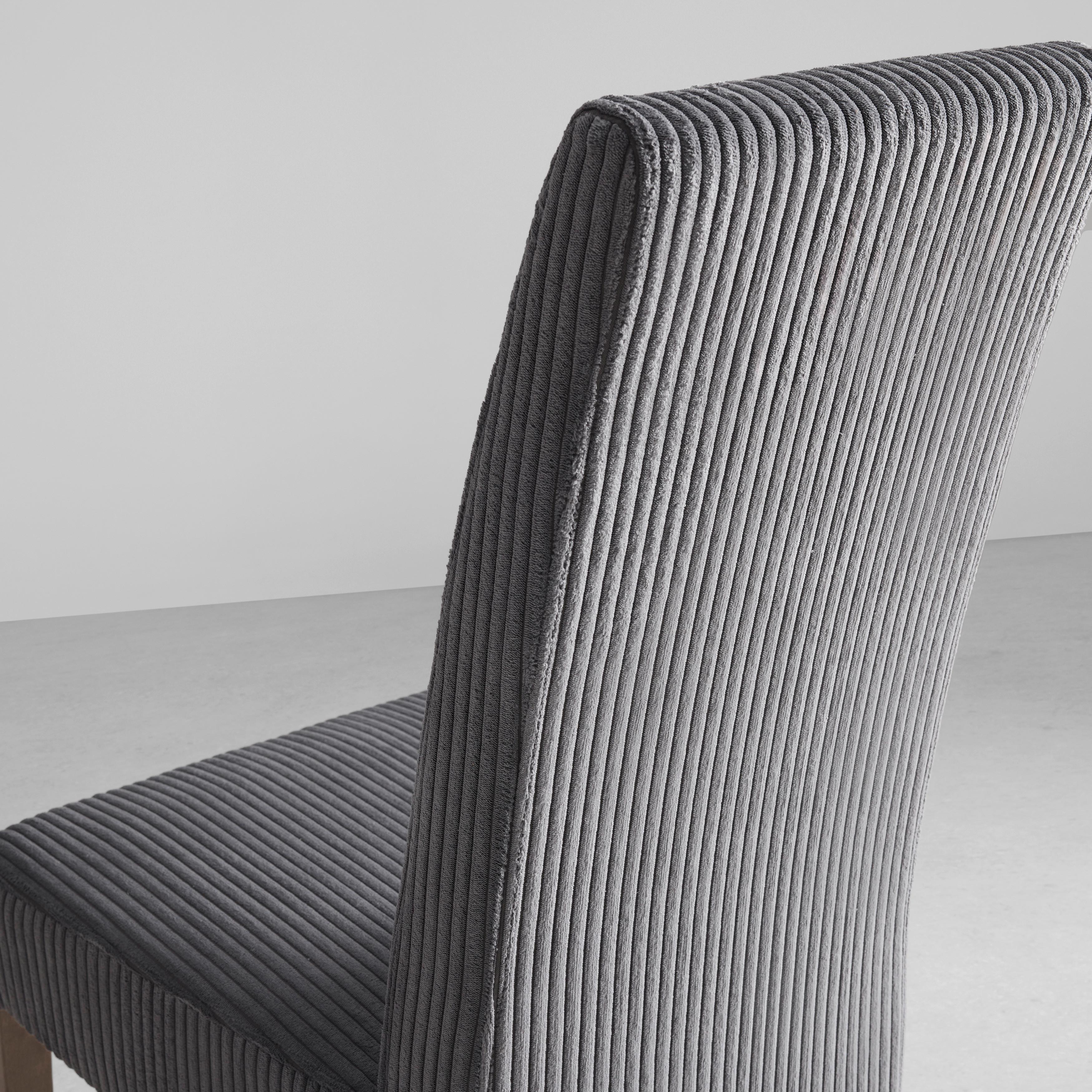 ŽIDLE ROKO - šedá/barvy dubu, Moderní, dřevo/textil (46/101/62cm) - Mömax