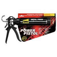Kartuschenpresse Power Pistol Metall, L: 41 cm - Schwarz, Basics, Metall (41/6,6/24cm) - UHU AUSTRIA